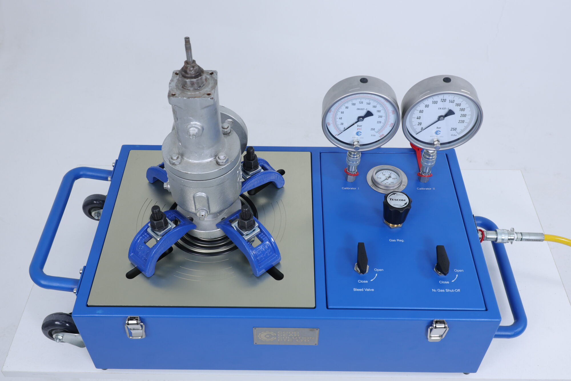 Portable SRV Test Bench for LP & MP Valves | GG PTP-1