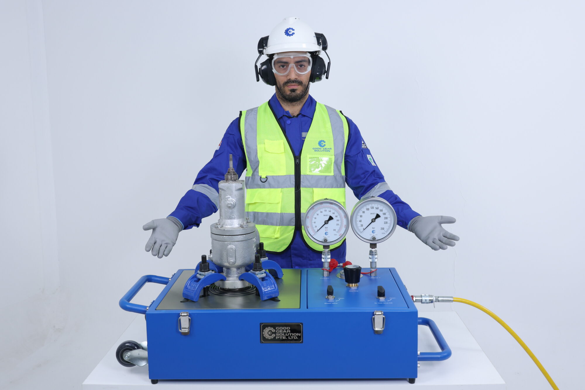 Portable SRV Test Bench for LP & MP Valves | GG PTP-1